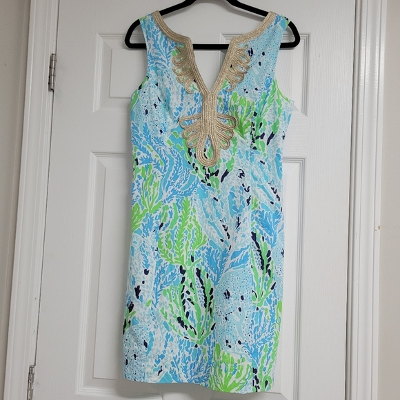 Lilly pulitzer lets Cha Cha Janice Shift Dress. - Picture 6 of 13